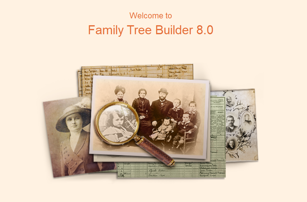 Die Verwendung vom Family Tree Builder für die Ahnenforschung